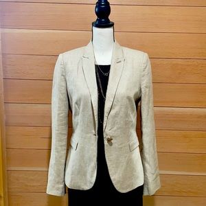 Zara Linen Blazer Size 11